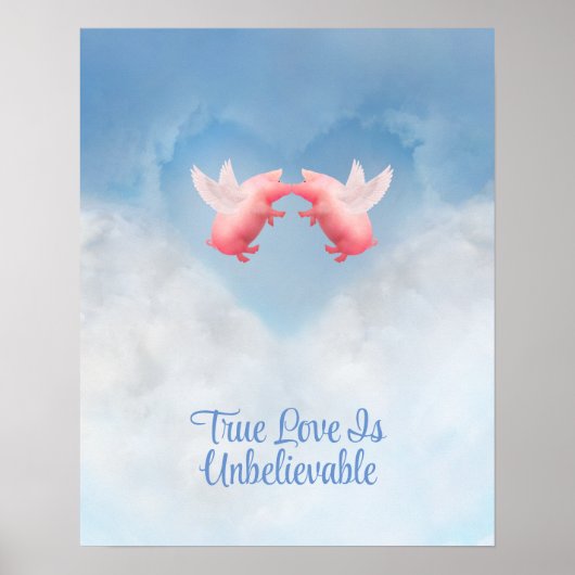 真の愛は信じられないほどだ ポスター (正面)
