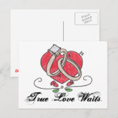 真の愛は待つ。 ポストカード (正面/裏面)