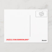 真の愛は待つ。 ポストカード (裏面)