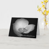 真の愛は永遠に続く カード (黄色い花)