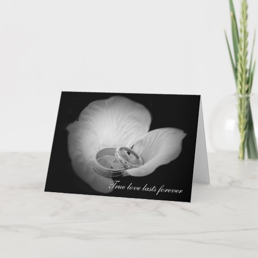 真の愛は永遠に続く カード (正面)