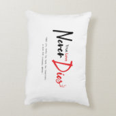 真の愛は決して死なない アクセントクッション (裏面(縦))