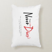 真の愛は決して死なない アクセントクッション (正面(垂直))