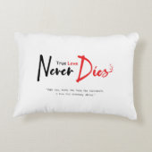 真の愛は決して死なない アクセントクッション (裏面)