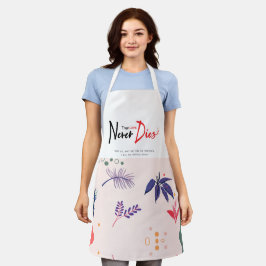 真の愛は決して死なない エプロン