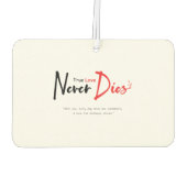 真の愛は決して死なない カーエアーフレッシュナー (裏面)