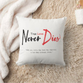 真の愛は決して死なない クッション (ブランケット)