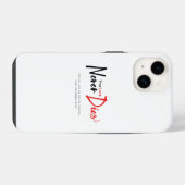 真の愛は決して死なない iPhoneケース (裏面横)