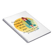 真の愛は知っていると受け入れ – Love Yourself ノートブック (右側)