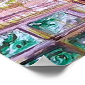 真の愛を待つ – 芸者プリント ポスター (角)