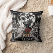 真の愛を超えて，名前をカスタムする クッション (ブランケット)