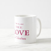 真の愛ヴァレンティヌマグ コーヒーマグカップ (正面右)