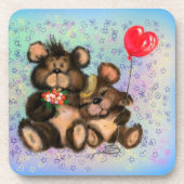 真の愛 – かわいい コースター (正面)