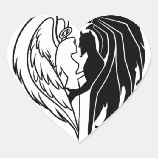 真の愛 ハートシール (正面)