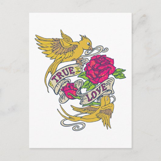 真の愛 ポストカード (正面)