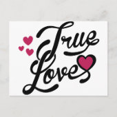 真の愛 ポストカード (正面)