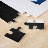 "真の愛"馬のパズルの名前パーソナライズされた。 ジグソーパズル (側面)