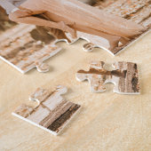 真の愛、3枚の写真がバレンティ結婚ーをコラージュ ジグソーパズル (側面)