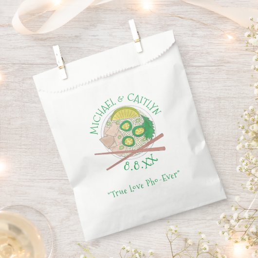 真の愛Pho-Everベトナムのスープ結婚のグルメ フェイバーバッグ (クリップ留めされた状態)