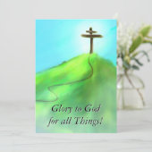 真の慰め固定カード サンキューカード (スタンド正面)