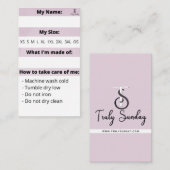 真の日曜日 – 製品ID ノートカード (正面/裏面)