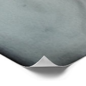 真の暗闇の悪 | AIアートポスター ポスター (角)