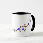 真の朝顔 マグカップ (正面右)