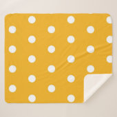 真の水玉模様 シェルパブランケット (正面(横))