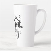 真の物語イザヤ9:6宗教的なクリスマス カフェラテマグ (右)