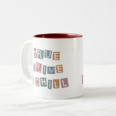 真の犯罪と冷気 |殺人事件ショー・ジャンキー ツートーンマグカップ (正面左)