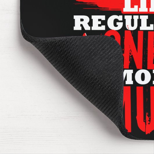 真の犯罪ファンJunkie中毒おもしろい母のギフトショー マウスパッド (コーナー)