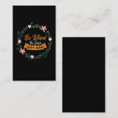 真の犯罪ポッドキャストが無作風変わり法で生き続ける 名刺 (正面/裏面)