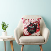 真の犯罪女王パーソナライズされた クッション (椅子)