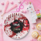 真の犯罪女王パーソナライズされた ペーパープレート (パーティー)