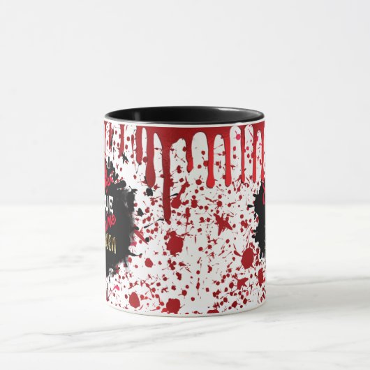 真の犯罪女王パーソナライズされた マグカップ (中央)