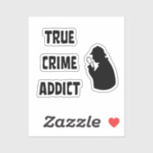 真の犯罪常習者 シール (シート)