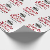 真の犯罪殺人の謎の役割を果た遊した証拠 ラッピングペーパー (角)