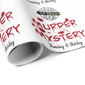 真の犯罪殺人の謎の役割を果た遊した証拠 ラッピングペーパー (ロールコーナー)