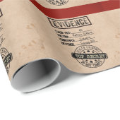 真の犯罪殺人の謎の役割を証明す遊る ラッピングペーパー (ロールコーナー)