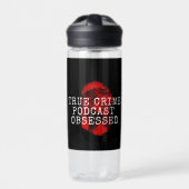 真の犯罪番組のポッドキャスト ウォーターボトル (正面)