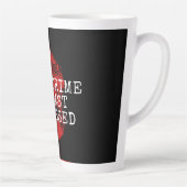 真の犯罪番組のポッドキャスト カフェラテマグ (右)