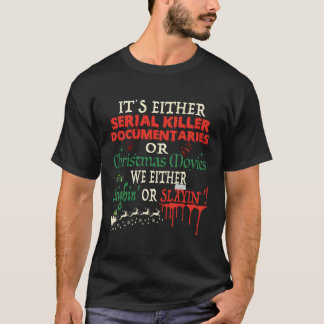 真の犯罪連続殺人事件のドキュメンタリーはキリストを愛する Tシャツ
