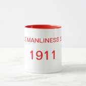 真の男性的 マグカップ (中央)