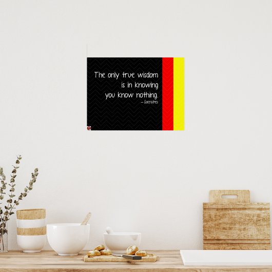 真の知恵 ポスター (キッチン)