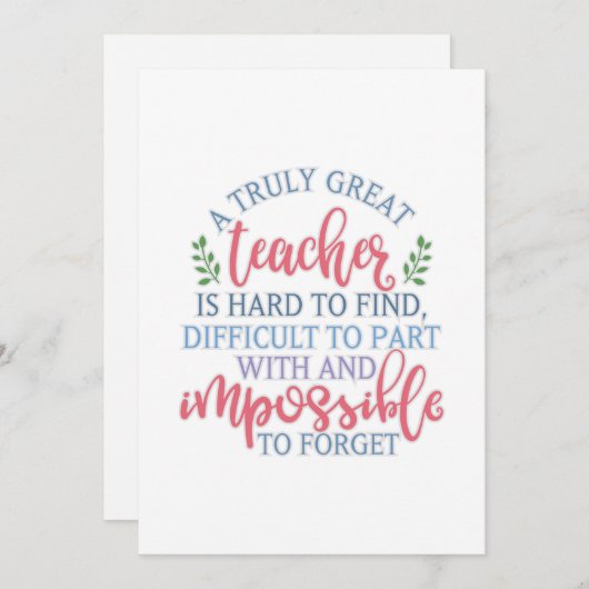 真の素晴らし先生おもしろいことわざ シーズンカード (正面/裏面)