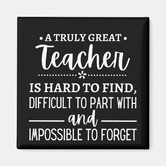 真の素晴らし先生 マグネット (正面)