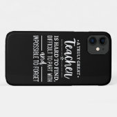 真の素晴らし先生 Case-Mate iPhoneケース (裏面(横))