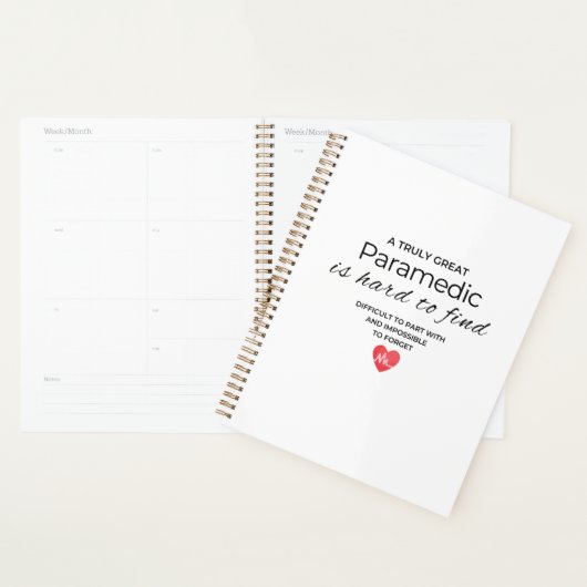 真の素晴らし救急医療隊員は~する懸命だ素晴らし プランナー手帳 (ディスプレー)