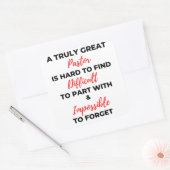 真の素晴らし牧師はBlを見つける懸命 スクエアシール (封筒)