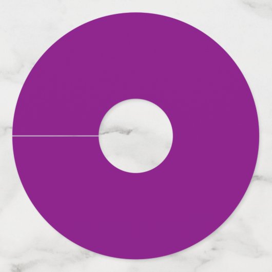 真の紫 ワイングラスタグ (裏面)